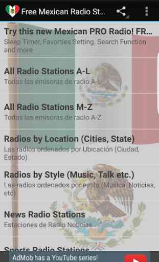 Free Mexican Radio Stations 1