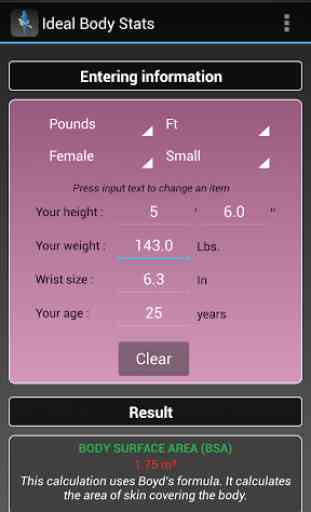 Ideal Weight BMI Adult & Child 1