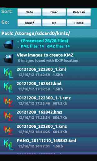 KMLZ to Earth 1