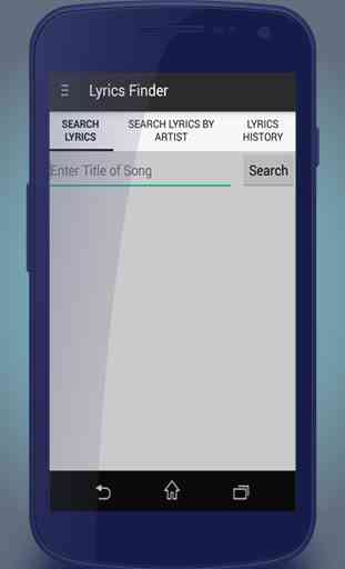 Lyrics Finder for Android 2