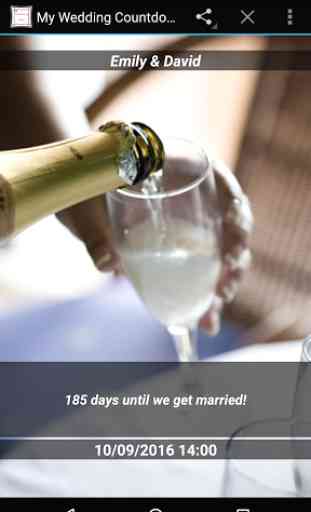 My Wedding Countdown 1