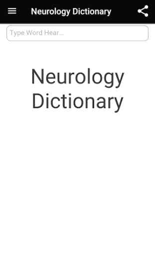 Neurology Dictionary 1