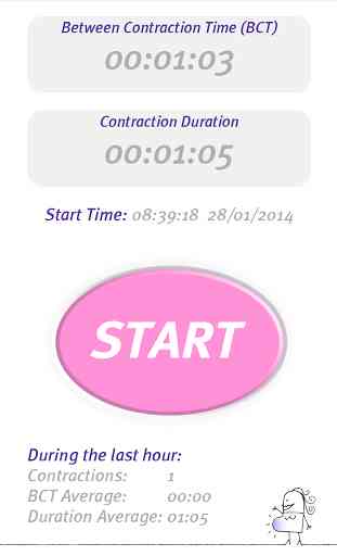 Professional Contraction Timer 2