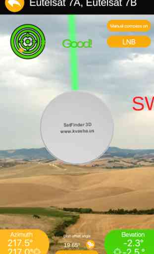 SatFinder 3D Augmented Reality 3