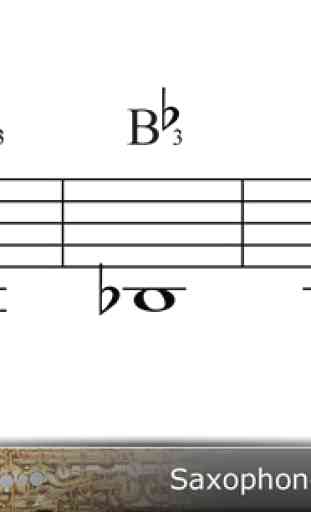 Saxophone Fingering Chart 1
