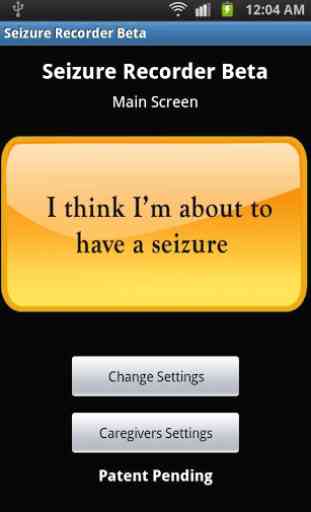 Seizure Alert and Recorder 1