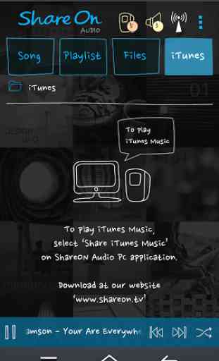 ShareON DLNA WiFi Music Player 3