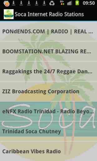 Soca Music Radio Stations 1