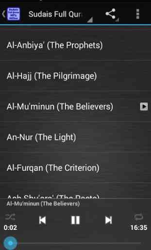 Sudais Full Quran MP3 Offline 4