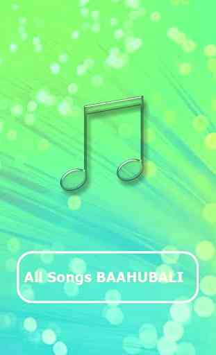 All Songs Baahubali 1