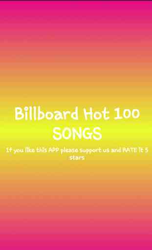 BillBoard Top 100 Songs Hits 1