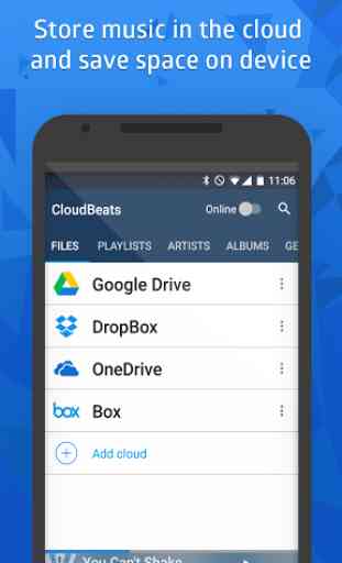 CloudBeats mp3 Music Player 2