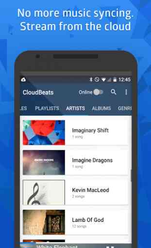 CloudBeats mp3 Music Player 3