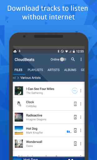 CloudBeats mp3 Music Player 4