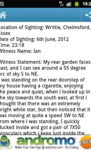 Essex UFO Sightings 2