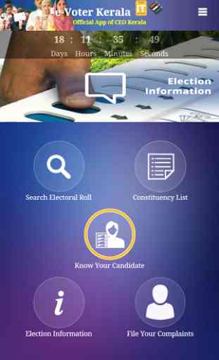 eVoter- CEO Kerala Election'16 2