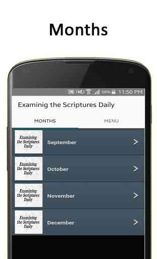 Examinig the Scriptures Daily 1
