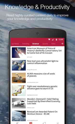 FeedNews: AI curated news app 4