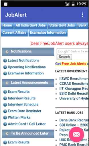 Free Job Alert - Govt and Pvt. 2