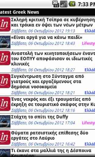Latest Greek News 2