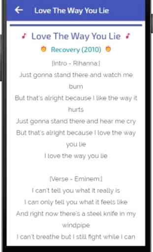 Lyrics of Eminem 1