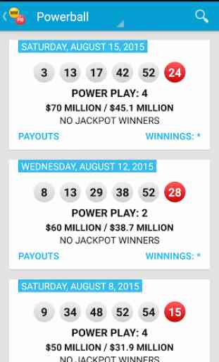 Mega Millions Powerball Lotto 3
