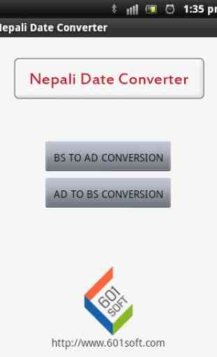 Nepali Date Converter 1