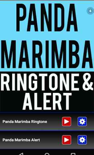 Panda Marimba Ringtone & Alert 1