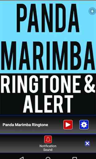 Panda Marimba Ringtone & Alert 3