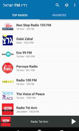 Radio FM Israel 1