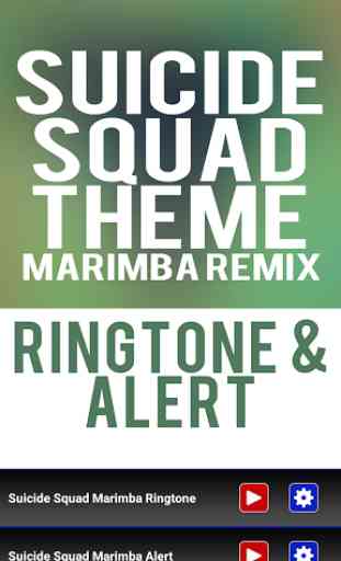 Suicide Squad Marimba Ringtone 2