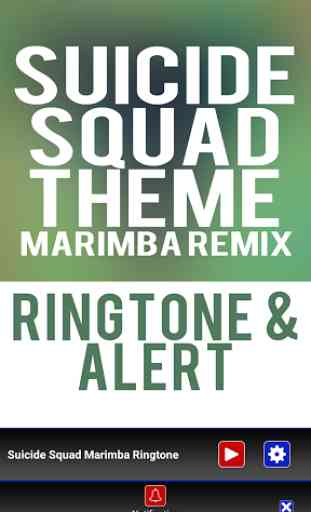 Suicide Squad Marimba Ringtone 4