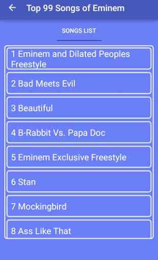 Top 99 Songs of Eminem 2
