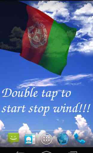 3D Afghanistan Flag 1