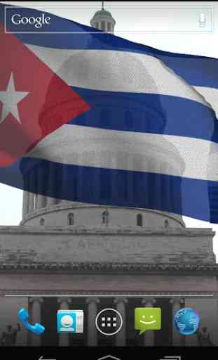 3D Cuba Flag 3