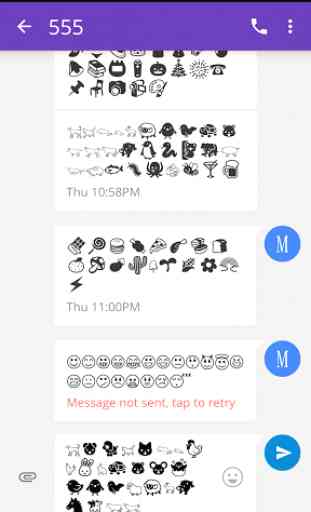 5 Emoji Fonts for FlipFont 4