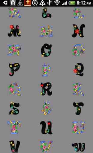 Alphabet stickers Doodle Text! 3