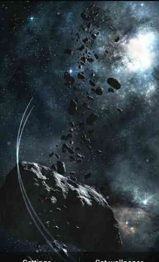 Asteroids Live Wallpaper 3