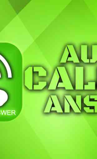 Auto Call Answer 3