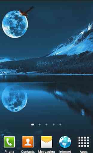 Blue Moon Live Wallpaper HD 1