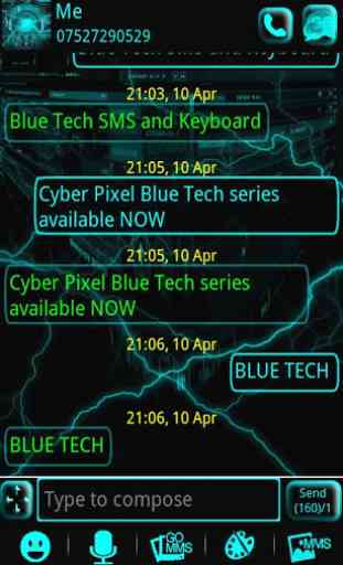 Blue Tech GO SMS Pro 1