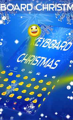 Christmas HD GO Keyboard theme 4
