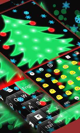 Christmas Lights Go Keyboard 3