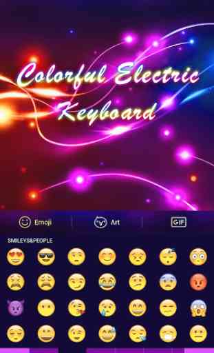Colorful Electric Keyboard 2