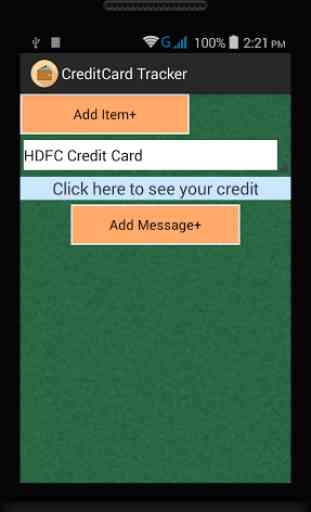 Credit Card Manager 1