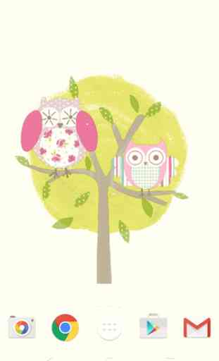 Cute Owl Live Wallpaper 2