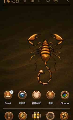 Desert Scorpion Atom Theme 3