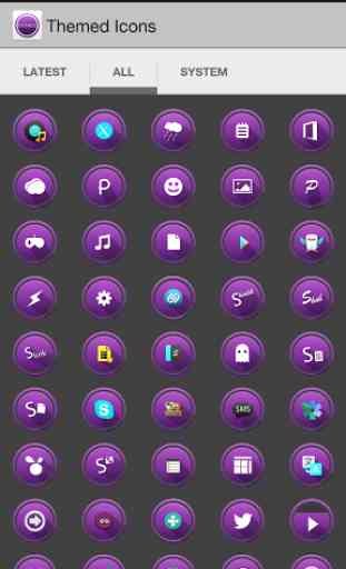 Ditoni Purple - Icon Pack 3
