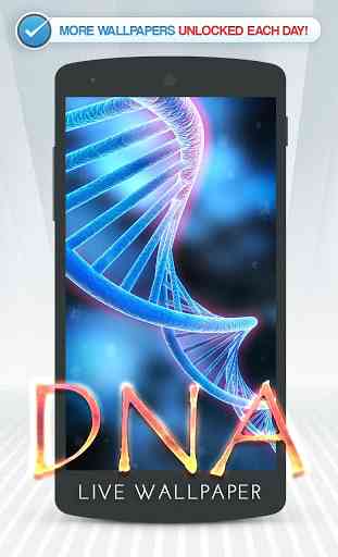 DNA Live Wallpaper 1