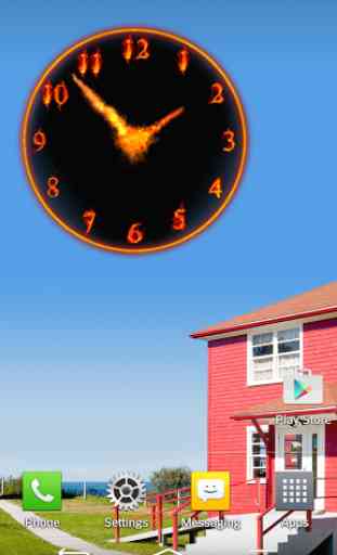 Fire Clock With Alarm 1